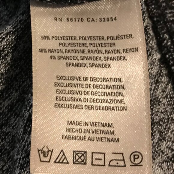 Anthropologie Pure+Good Heathered Scoopneck Long-Sleeve Top - Size Small - Picture 10 of 10